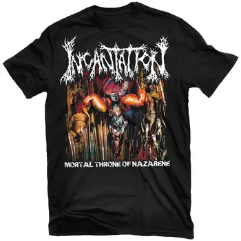 Formație de Death Metal Rock Album Muritor Tronul Nazarineanul Tricou 100% Bumbac Maneca Scurta O-Gât Casual Mens T-shirt Streetwear