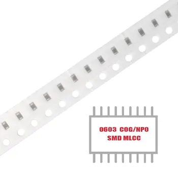 GRUPUL MEU 100BUC MLCC SMD CAPAC CER 13PF 50V C0G/NP0 0603 Montare pe Suprafață Condensatoare Ceramice Multistrat în Stoc