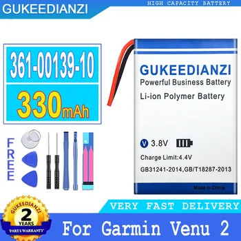 GUKEEDIANZI Baterie pentru Ceas Inteligent, 330mAh, 361-00139-10, 3610013910, de Mare Putere Baterie, pentru Garmin Venu 2 Venu2