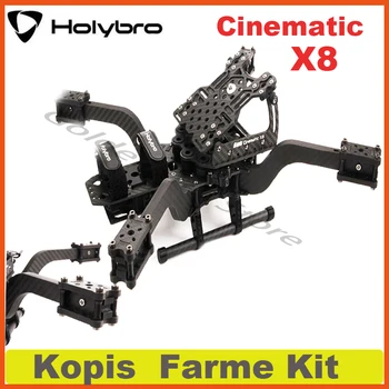 Holybro Cinematografică X8 396mm Ampatament 8inch Fibra de Carbon Frame Kit 10mm Braț pentru RC FPV Cinewhoop Cinelifter Drone DIY Piese