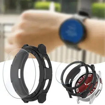 Husa silicon Silicon Rama Sticla de Film Pentru Samsung Galaxy Watch 6 Clasic 43mm 47mm Capacul Barei de protecție Caz, Accesorii Q7O7