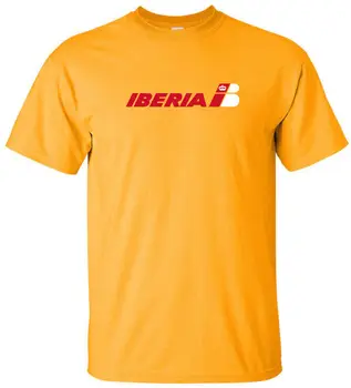 Iberia Airlines Retro Logo-Ul Companiei Aeriene Spaniole Aviației T-Shirt