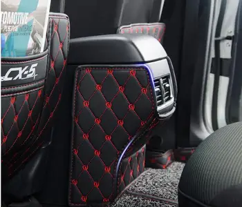 Interior de mașină din piele bancheta din spate anti-kick pad tampon de protectie pentru Mazda CX-5 cx5 2017 - 2018 a Doua generație de styling Auto