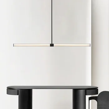 Italiană Minimalist, Minimalist Modern, Restaurant Candelabru Bar Nordic Sticlă Creative Design High-End Lung Lampa