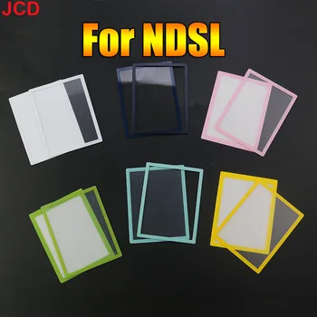 JCD 1Pair/2 buc Superioara Ecran LCD de Len Capacul de Plastic + Inferioare a Cadrului Înlocuitor Pentru NDSL Pentru DS Lite Joc Consola Componente