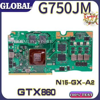 KEFU Pentru Laptop ASUS MXMIII Video VGA Card Grafic G750JM Placa de baza 100% Test OK GTX860M