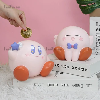 Kirby Bani Banca 2 Fețe Figura Ceramica Pusculita Drăguț De Economisire Oală Pentru Copii Cadou De Ziua Firulescu Prezent