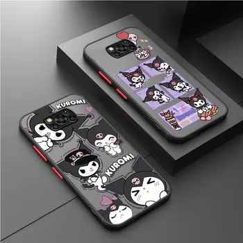 Kuromi Hello Kitty Cinnamoroll Caz Clar Pentru Xiaomi Mi Poco X3 NFC X3 F3 M5 13 Lite 11 X4 Pro 12T Pro Nota 10 Capacul Telefonului