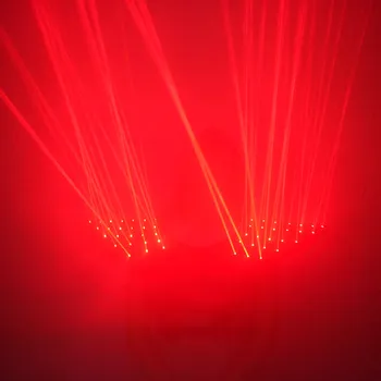 Laser umăr reîncărcabilă laser roșu capete costume de armura robot de Petrecere bărbați lumina de scena, costume de dj poartă show stralucitoare haine