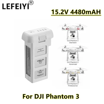 LeFeiYi drone acumulator potrivit pentru DJI Phantom 3 Professional/3/Standard/Avansat 15.2 V 4480mAh LiPo 4S inteligent de baterie