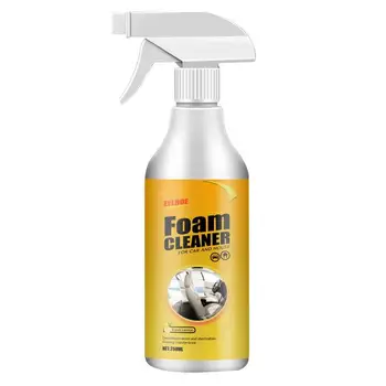 Leather Cleaner Pentru Interior Auto Piele Spumă De Curățare Spray De Piele Scaun Cleaner Curăță Și Protejează Ajută La Prevenirea Decolorare &