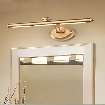 Led-uri față de oglindă lampă de cap reglabil baie tranșee de perete tablou iluminat dormitor toaletă machiaj lumină loft decor WF1013