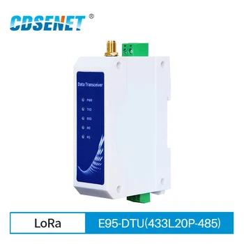 LoRa RS485 Modbus Modem 433Mhz 20dBm CDSENET E95-DTU(433L20P-485) 3 km Rază Lungă de Anti-interferențe Wireless post de Radio