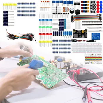 MB-102 830 Punct Breadboard Proiect DIY Kit de Pornire Pentru R3 Componenta Pachet lectronic Componenta Set Cu Modul de Alimentare cu Energie