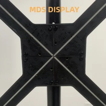 MDS Producator Wifi Publicitate Holograma 3d Led Fan Display Fierbinte Populare 50cm 56cm 65cm 75cm Pret de Fabrica de cea Mai buna Calitate