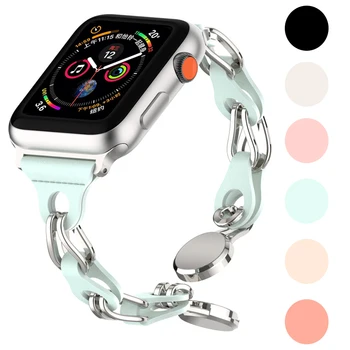 Magnetic Curea de Metal Pentru Apple Watch Band 49mm 44mm 45mm 40mm 41mm 38mm Femei Bratara Fashion iwatch 8 7 6 5 4 Ultra watchband