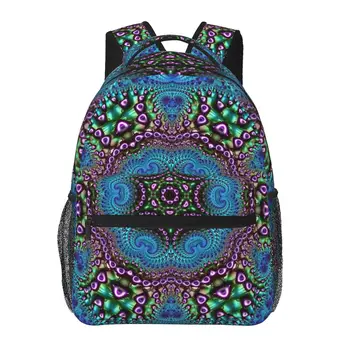 Mandala Rucsac pentru Fete Baietii de Călătorie RucksackBackpacks pentru Adolescente sac de școală
