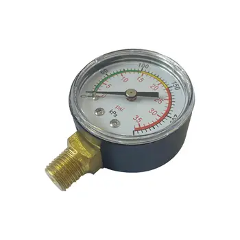 Manometru pentru Piscina Multifunctional Precizie Dial Display Acvariu Filtre Indicator de Presiune pentru Piscine, Spa-uri Acc