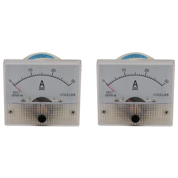 Mare lucru 2X 85C1-O Dc Analog Amper Metru Panou Indicator Contor 30A Amp Ecartament Curent Mecanice Ampermetrele
