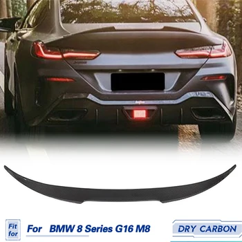 Masina din Spate Spoiler Portbagaj Aripi Uscat Carbon Pentru BMW Seria 8 G16 M8 840i M-Sport 2018-2020 Curse Coada Portbagajului Aripa Spoiler