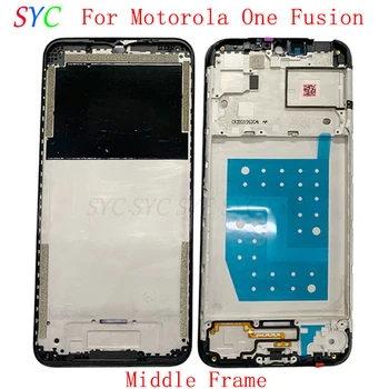 Mijlocul Cadru Centru de Sasiu Capac Carcasa Pentru Motorola Moto O Fuziune de Metal de Telefon LCD Cadru de Reparare Piese