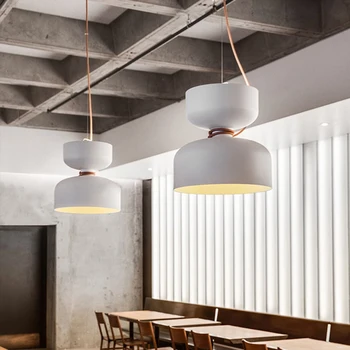Moderne Designerul Danez Art Lumini Pandantiv Creative Restaurant Candelabru Din Fier Forjat, Abajur Bar Cafenea Bucătărie Suspensie Lampa