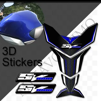 Motocicleta Suzuki SV1000S SV 1000 S Tank Pad Combustibil Protector Emblema, Insigna Logo-ul 3D Autocolante, Decal Genunchi