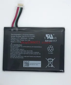 NOI 4000mAh/14.8 Wh 3.7 V MLP4110172 Acumulator de schimb Pentru Rand McNally OverDryve 7 în. Conectat GPS Auto Tableta Baterii