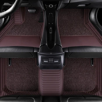 Nappa Auto Covorase Pentru VW Passat CC B5 B6 B7 B8 Model Personalizat Alfombrillas Tampoane Accesorii Auto Mocheta Styling Interior