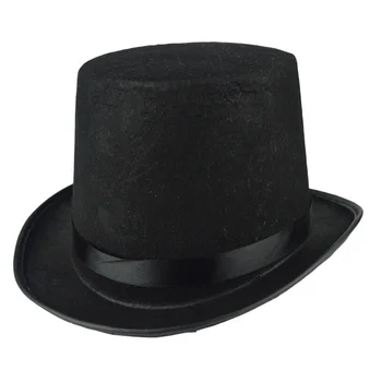 Negru cu Pălărie de Magician Pălărie Rochie Costum Accesoriu pentru Bărbați Adulți Partid Rochie Fancy