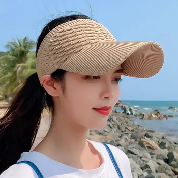 Noi Lungă Refuz Coada De Cal Șapcă De Baseball Femei Casual Gol Afară Respirabil Gol Pălărie De Top Primăvară-Vară În Aer Liber De Sport Golf Beach Hat