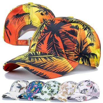 Noi Pălării Pentru Femei De Moda Model De Floare Baseball Cap Reglabil În Aer Liber Feminin Streetwear Pălărie De Umbrire Capac