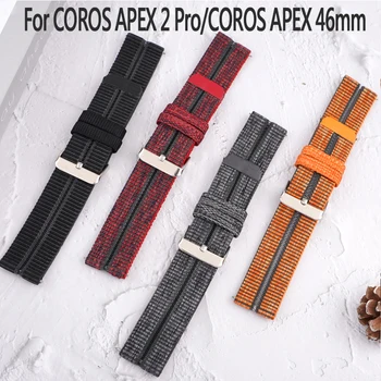 Noua Curea nailon Pentru COROS APEX 2 Pro/COROS APEX 46mm Smartwatch Trupa de Înlocuire Bratara Accesorii, Bratara ремешок correa