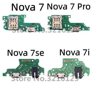 Noul USB Port de Încărcare de Andocare Conector Încărcător de Bord Flex Cablu Pentru Huawei Nova 7 7i 7se 8 8se 9 Pro P Inteligente Z S 2019 2020 2021