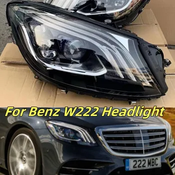 OEM S-Class Multi-beam Plin S500 Faruri Pentru Mercedes-Benz W222 S500 LED-uri Faruri de Asamblare 2016-2020