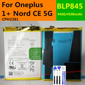 Original BLP845 4500mAh Acumulator de schimb Pentru Oneplus 1+ Nord CE 5G CPH2381 Telefon Mobil Inteligent