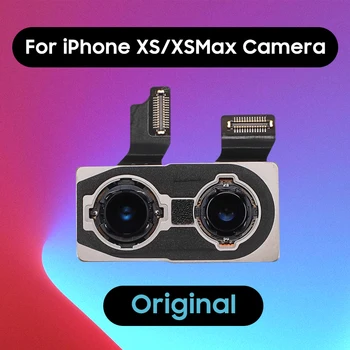 Original, Camera din spate Pentru iPhone XS MAX Plustraseira Spate Principal Obiectiv Mare Flex Cablu XS Camera