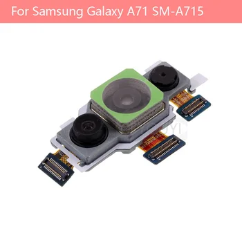 Original Mari din Spate aparat de Fotografiat Module piesă de schimb Pentru Samsung Galaxy A71 SM-A715 A715F A715