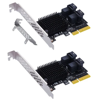 PCI-E, Dual-Port SFF-8643 Card de Expansiune U. 2 PCIe să NVMe SSD Convertor Adaptor Suport 2x SFF 8643 20/30Gb Riser Card