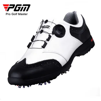 PGM Pantofi de Golf Barbati Mobile Unghii Waterproof Sneaker din Piele Moale Rotativ Șireturile Sport Pantofi de Formare