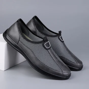 Pantofi barbati Nou Respirabil Conducere Pantofi de Vară în aer liber Mens Adidasi Ușoare, Non-Alunecare Pantofi Casual mocasini moderni Plus Dimensiunea 47