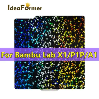 Pentru Bambu Laborator P1P X1 Carbon Construi Placă de 257x257mm Buna Stele Fulg Dublă față-Verso de Primăvară din Tablă de Oțel pentru Bambulabs X1 A1 P1S