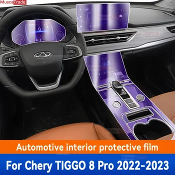 Pentru CHERY TIGGO 8 Pro 2022 2023 Auto Interior Consola centrala cu Ecran Folie de Protectie Anti-scratch Repair Autocolant Accesorii