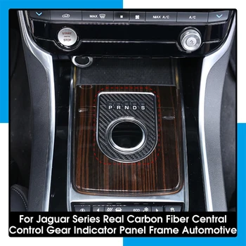 Pentru Jaguar Seria Real Fibra De Carbon Modificat Centrală De Control Indicator De Viteze Cadru Panou Auto Consumabile Interior Stil Universal