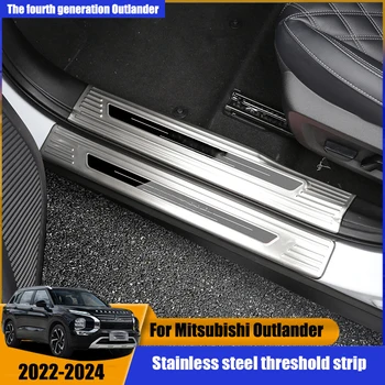 Pentru Mitsubishi Outlander 2023 din oțel Inoxidabil pragul benzi modificarea usa pedala de bun venit interior accesorii