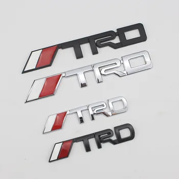 Pentru Toyota 86 Camry, Corolla RAV4 Land Cruiser LC200 Accesorii Auto 3D Masina de Metal din Spate, Portbagaj Insigna Emblema Decal TRD Logo-ul Autocolant