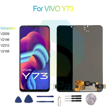 Pentru VIVO Y73 Ecran de Înlocuire 2400*1080 V2059, V2146, V2212, V2168 Pentru VIVO Y73 LCD Tactil Digitizer