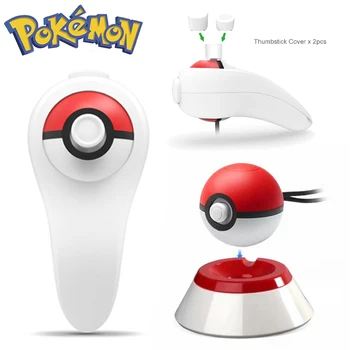 Pokemon Poke Balon Plus Mâner de Încărcare de Bază pentru Nintendo Comutator Pokeball Eevee Controler de Încărcare Suport Prindere Accesorii