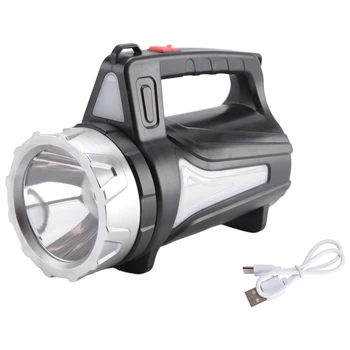 Portabil USB Reîncărcabilă Lanterna LED-uri Impermeabil Portabile Lanternă Lanterne LED-uri Pentru Camping în aer liber Drumetii