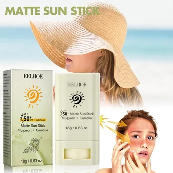Protecție solară Stick Mat Soare Stick Hidratant Non-Gras SPF50+ Fata Solare Blocker Protectie UV Crema de Albire Produse coreene